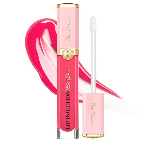 🌷 Too Faced Just A Girl  Lip Injection Power Plumping Lip Gloss New FullSz - Picture 1 of 7